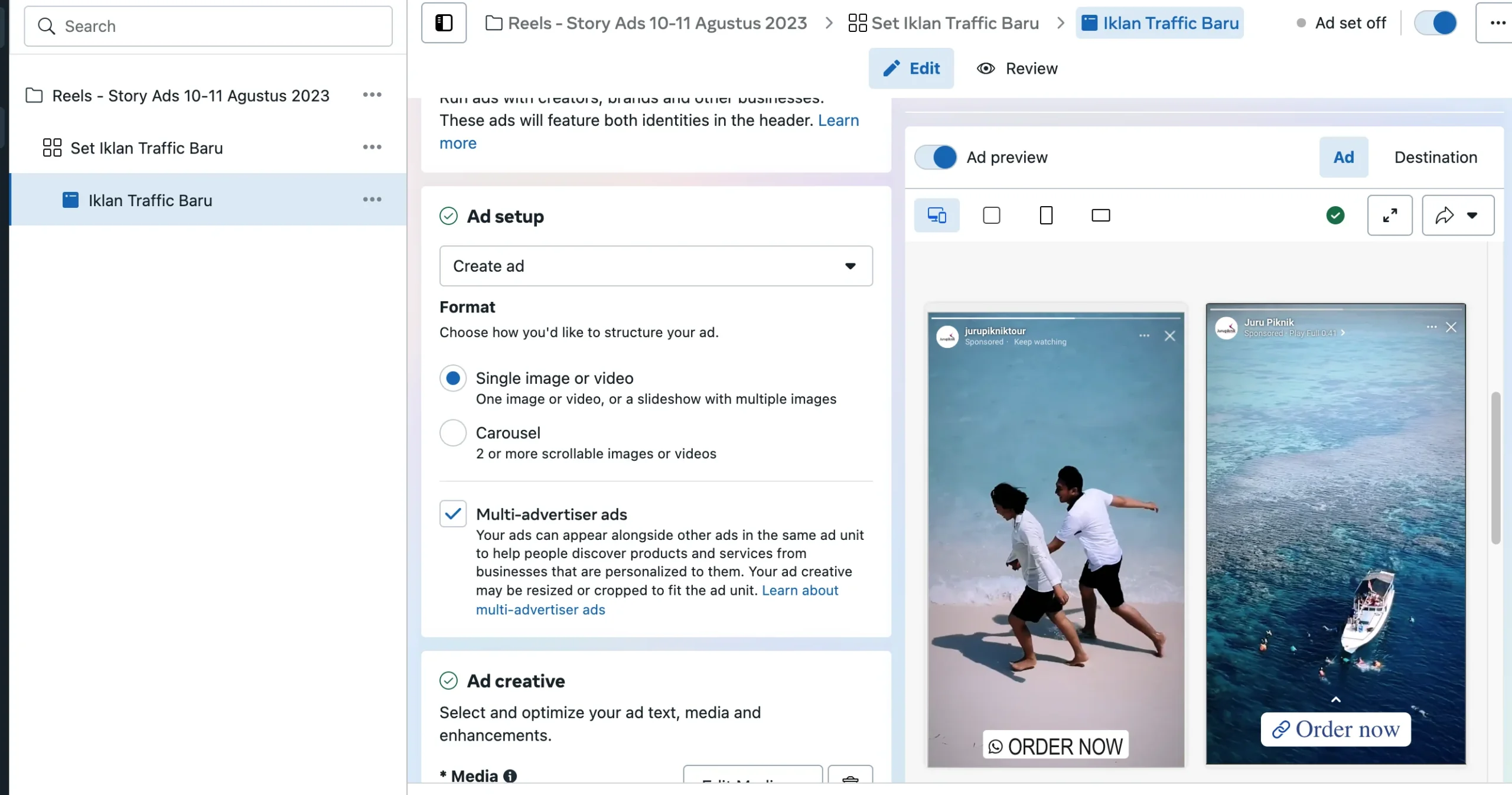 Cross-Platform Integration Meta Ads