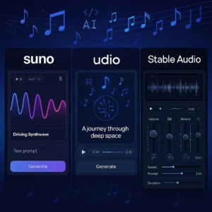 Best AI Music Generators Compared: Suno Vs Udio Vs Stable Audio