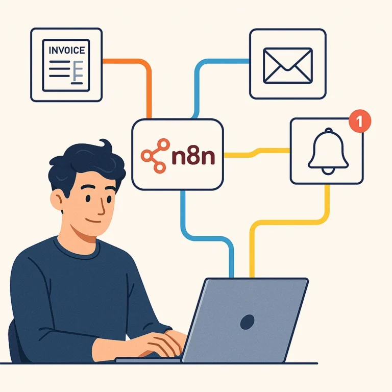 Workflow Otomatis Freelance: Kirim Invoice dan Email Follow Up Pakai n8n