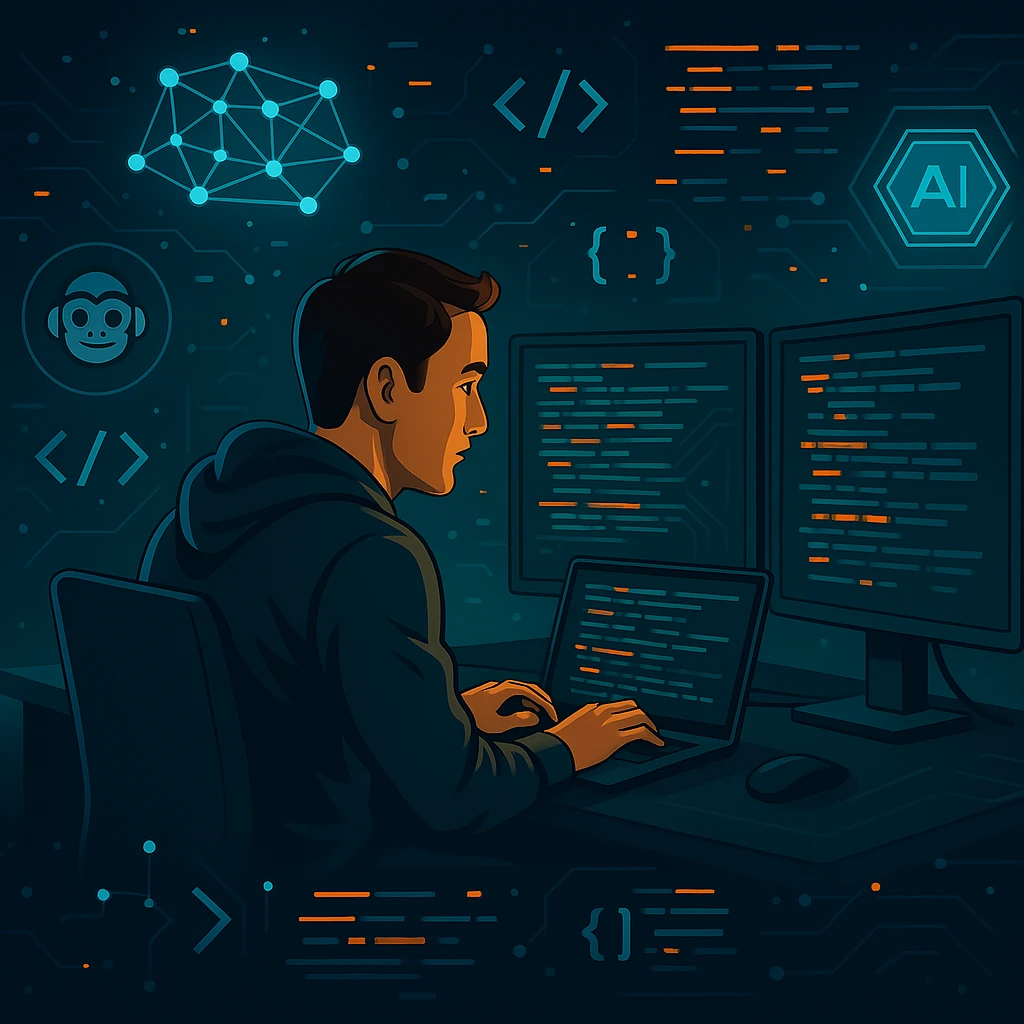 Saat AI Mulai Menulis Kode Sendiri: Cerita dari Masa Depan Programmer