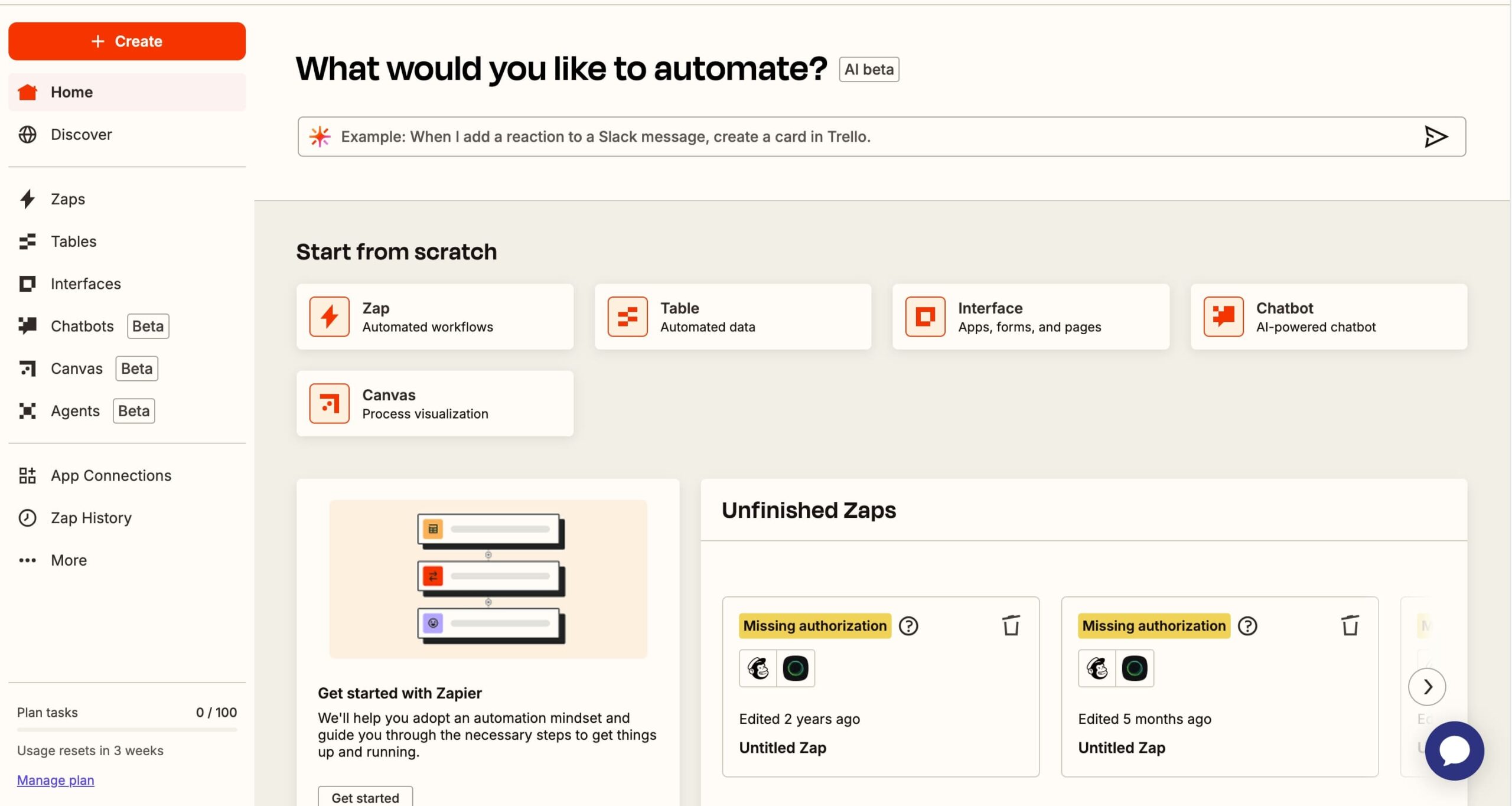zapier otomation