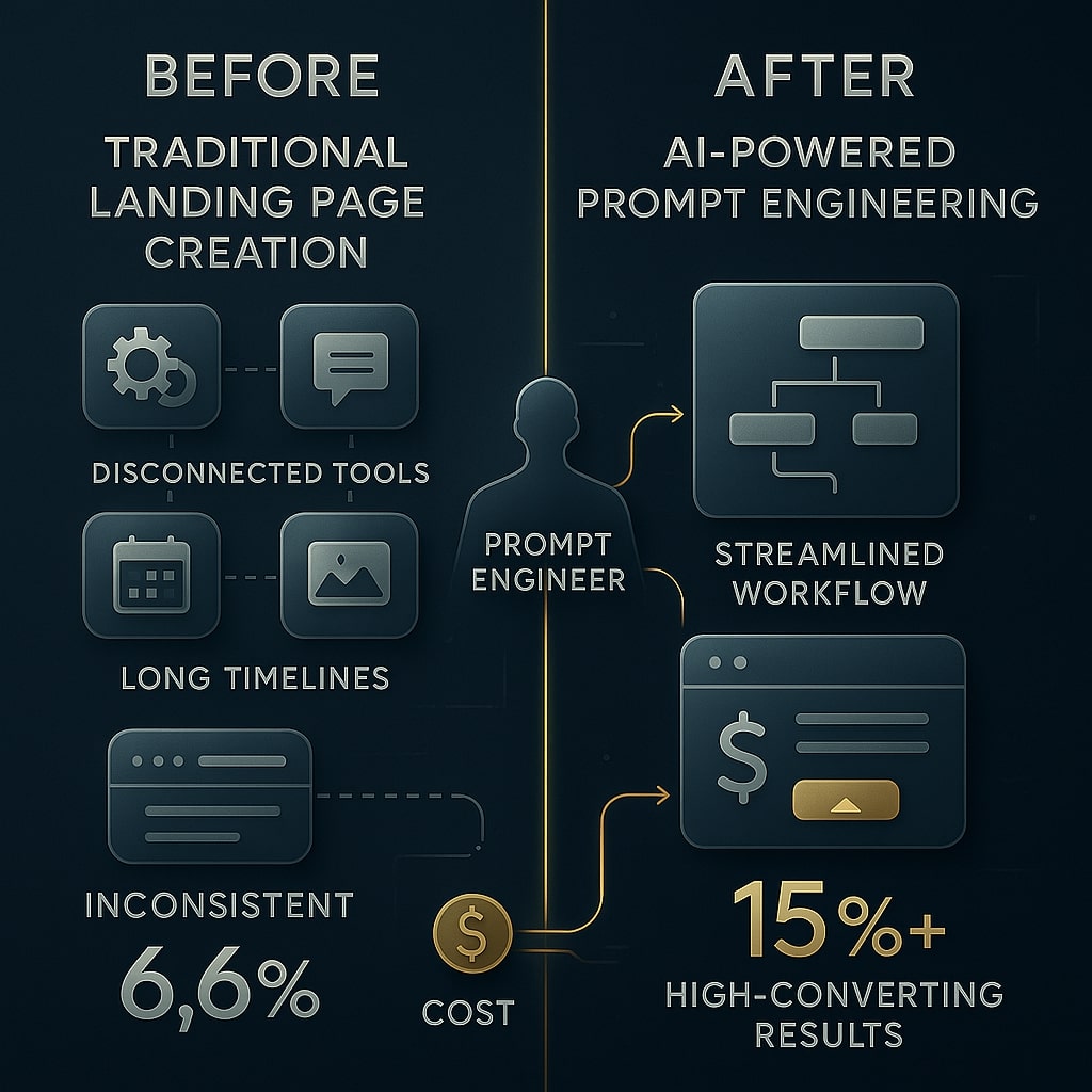 Build landingpage with AI