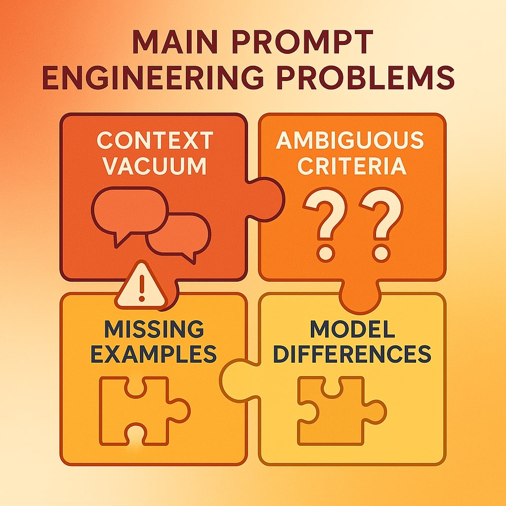 Core Problems Prompt Enginering