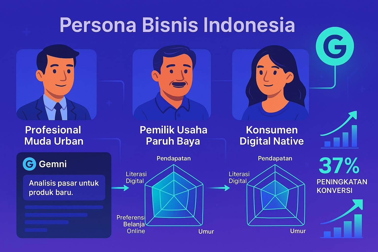 Membangun Persona Bisnis dengan Gemini
