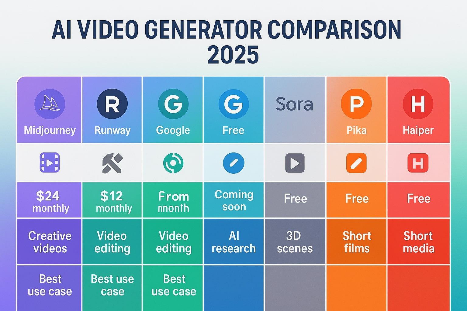 Perbandingan AI Video Generate