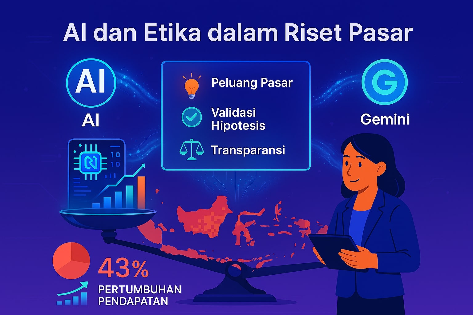 Tantangan dan Etika dalam Riset Pasar dengan AI