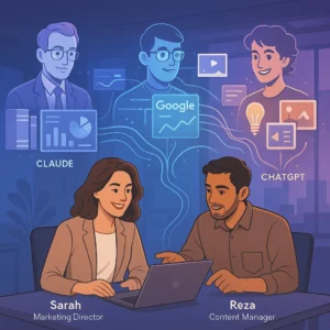 kolaborasi ai pembuat konten