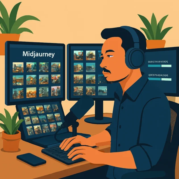 Cara Save Banyak Hasil Midjourney Sekaligus: 5 Metode Efektif untuk Content Creator Indonesia (Tutorial 2025)