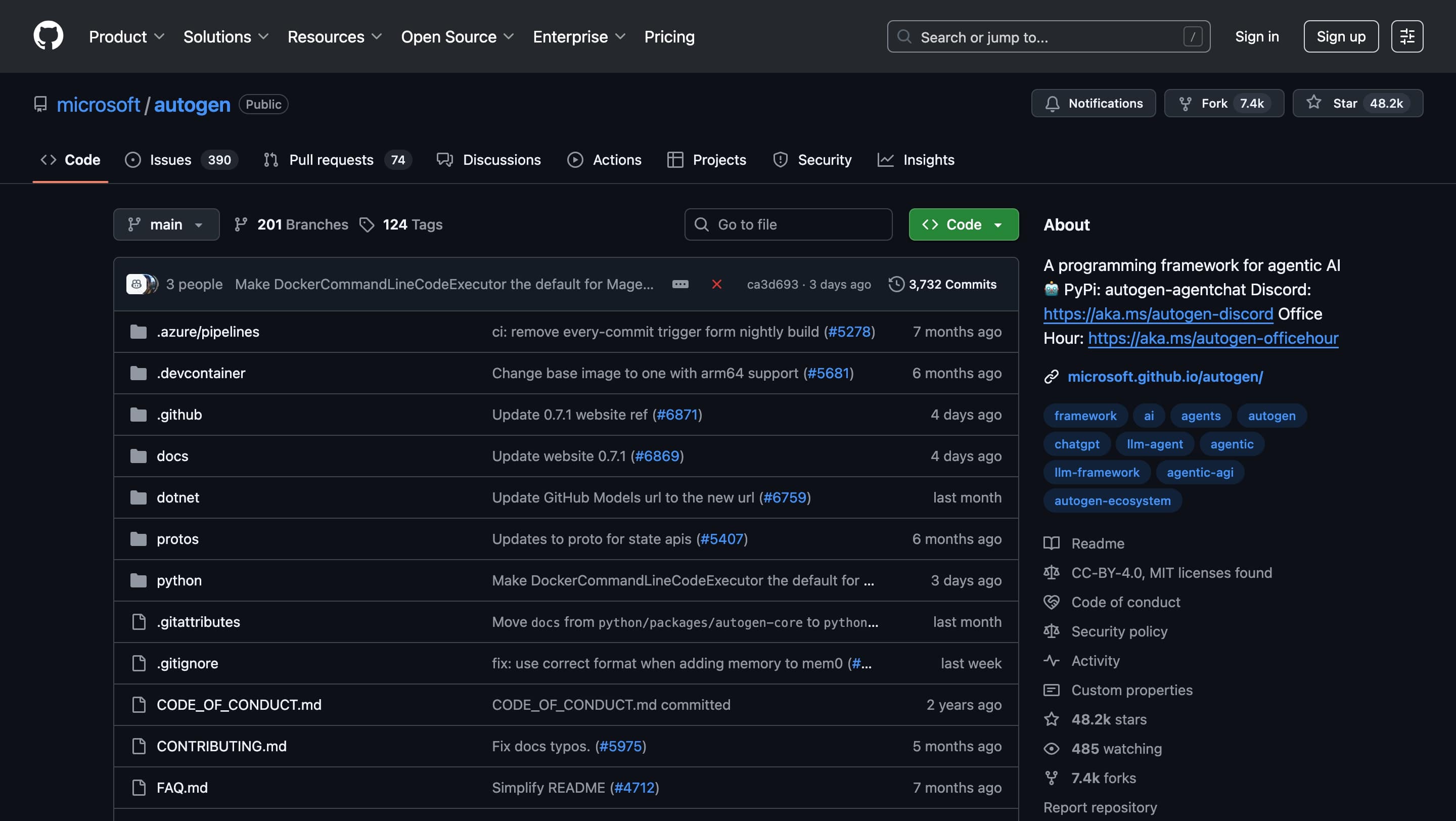 Framework Ai Agent Microsoft Autogen