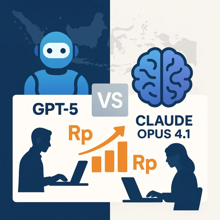 GPT-5 vs Claude Opus 4.1: Pertarungan AI Terbaru untuk Bisnis Indonesia 2025 – Mana yang Lebih Menguntungkan untuk Budget Anda?