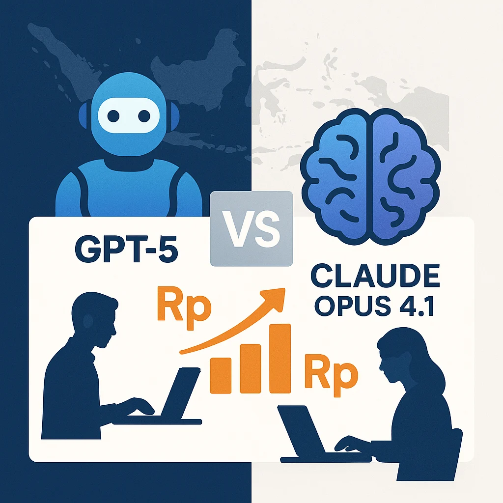 GPT-5 vs Claude Opus 4.1: Pertarungan AI Terbaru untuk Bisnis Indonesia 2025 – Mana yang Lebih Menguntungkan untuk Budget Anda?