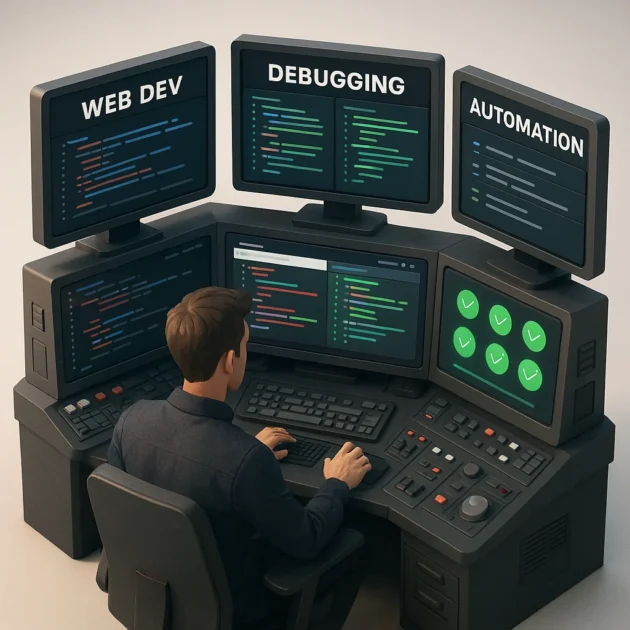 Best Coding Prompts for Web Development, Debugging, and Automation