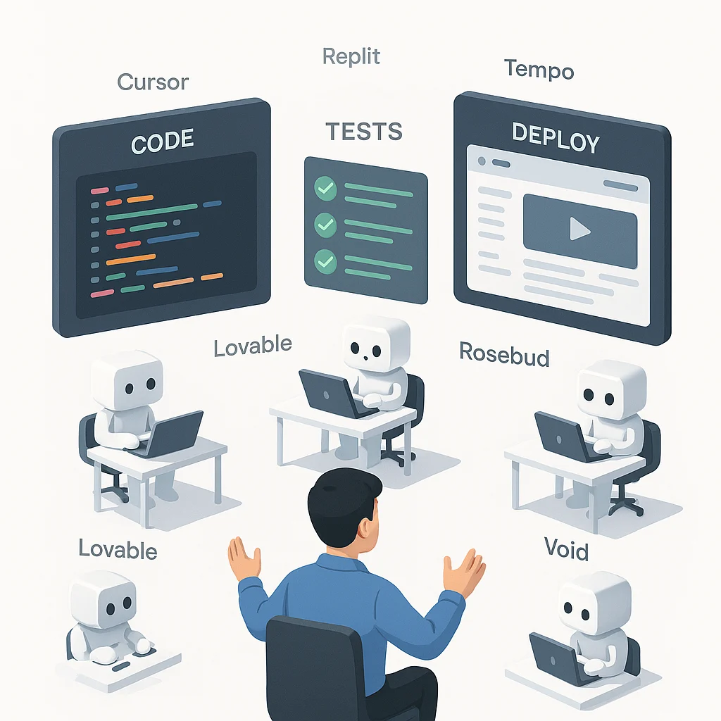 Best Vibe Coding Tools in 2025, Cursor, Replit, Lovable, and More