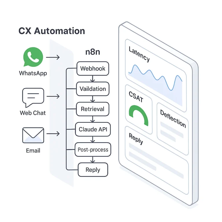 How to Build an AI Assistant for Automated Customer Service Using Claude API and n8n