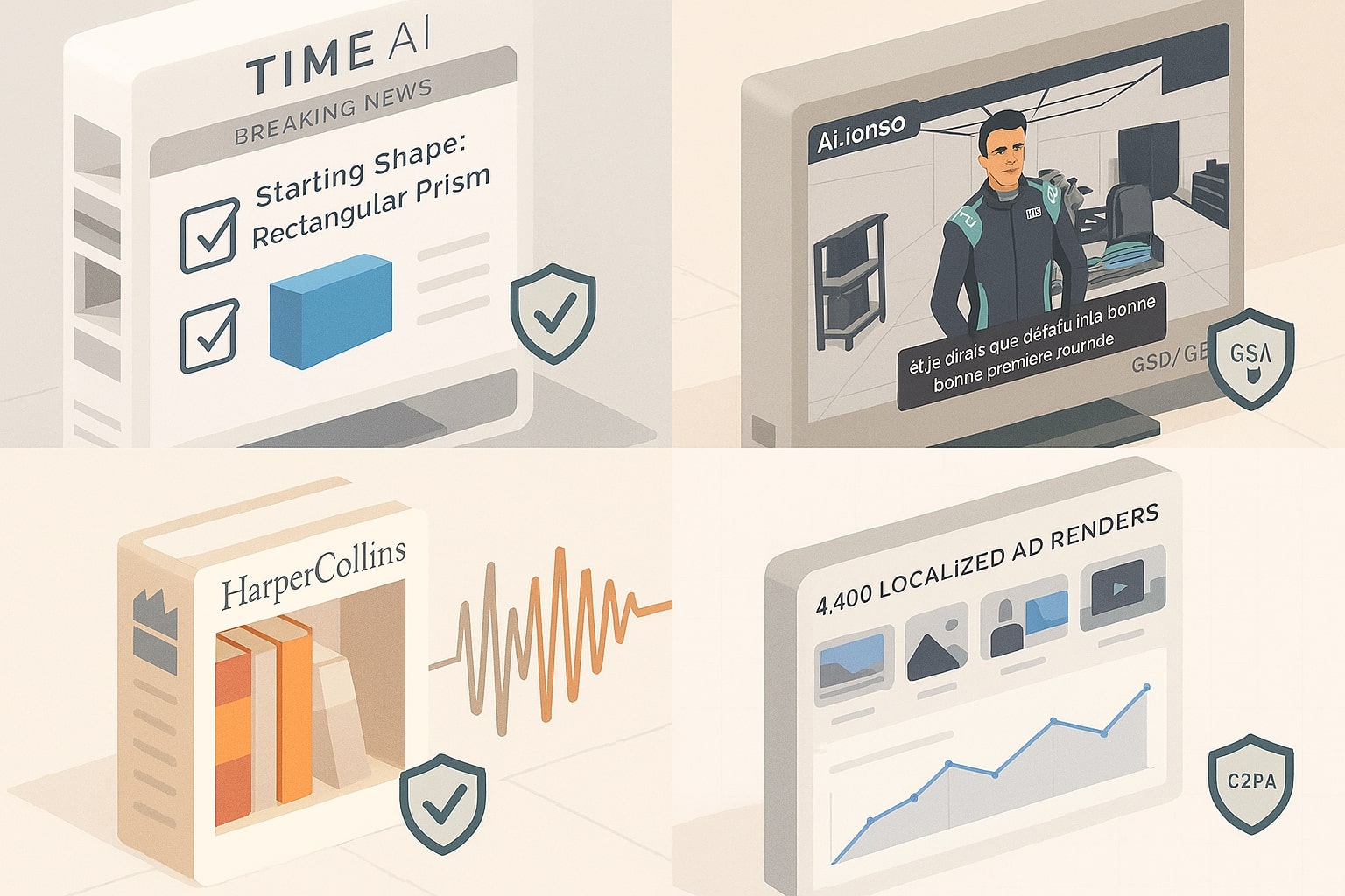 Case studies using ElevenLabs for Business Voice across media, sports, retail, training