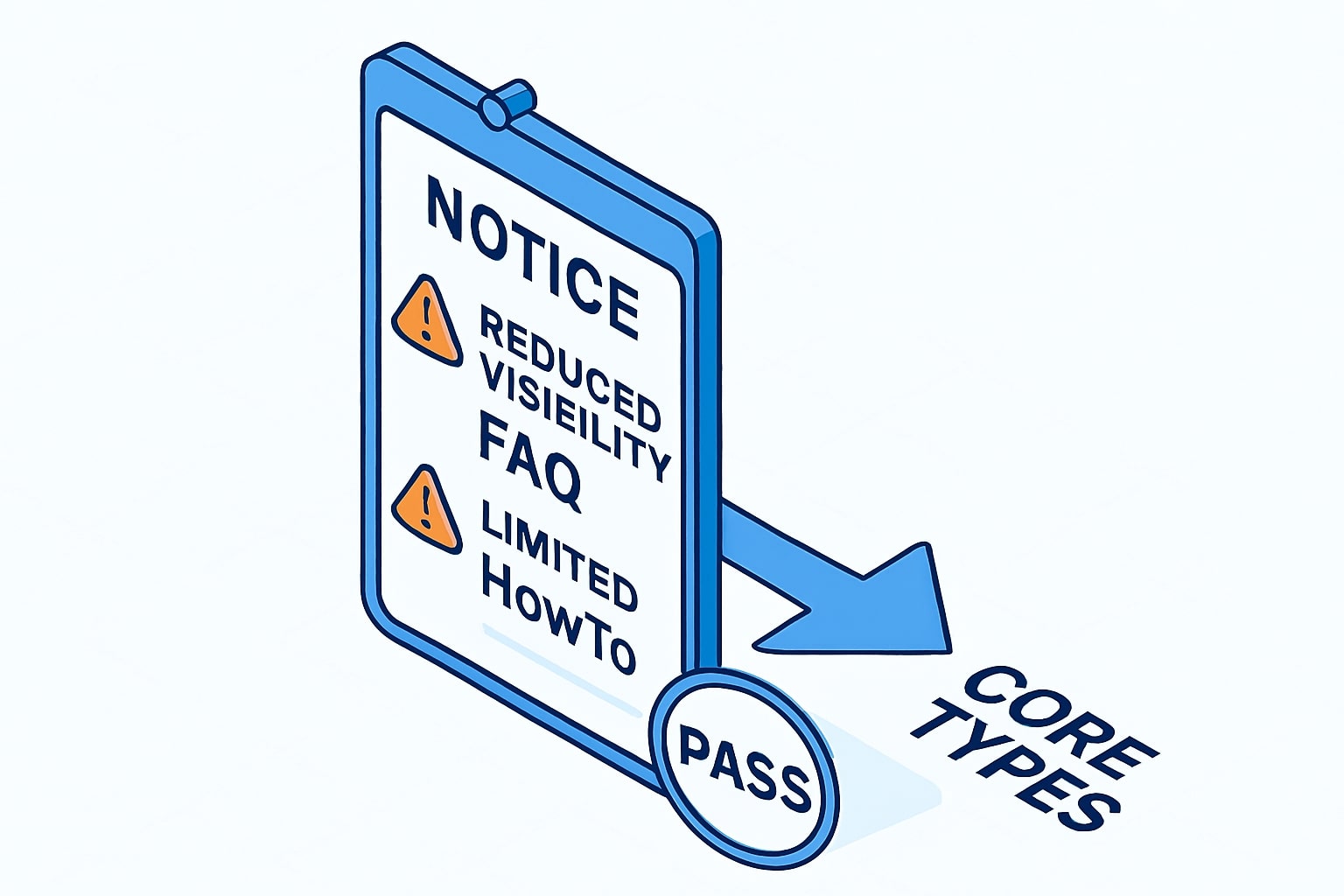 Papan catatan kebijakan FAQ dan HowTo yang dibatasi