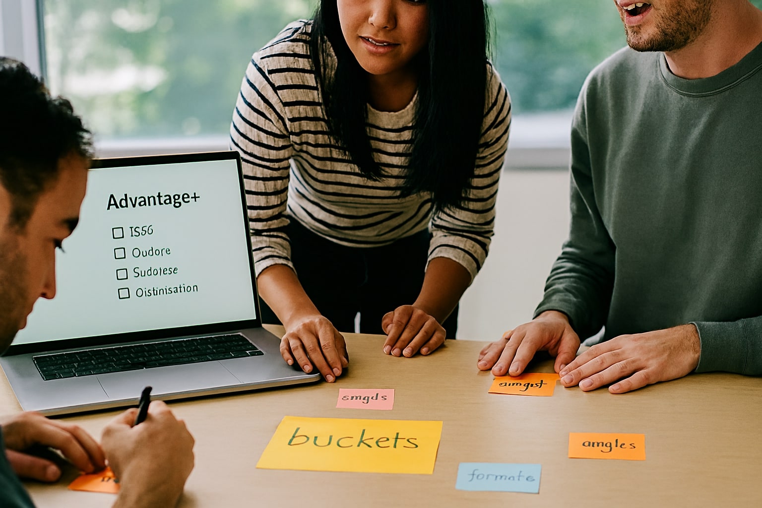 Creative buckets playbook for Advantage+