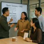 Blueprint AEO 2025, tim menyusun Quick Summary dan FAQ Schema untuk AI Mode
