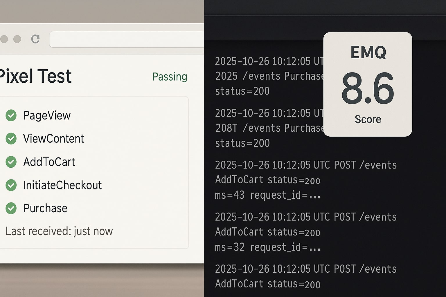 Conversions API and Event Match Quality for Advantage Plus Sales