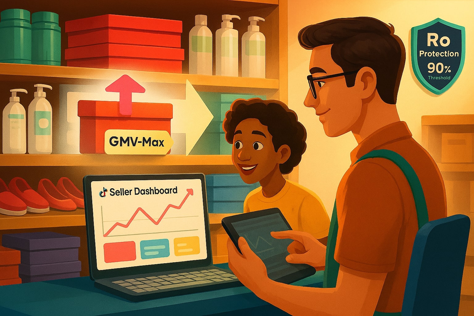 GMV Max automation and ROI Protection for TikTok Shop sellers