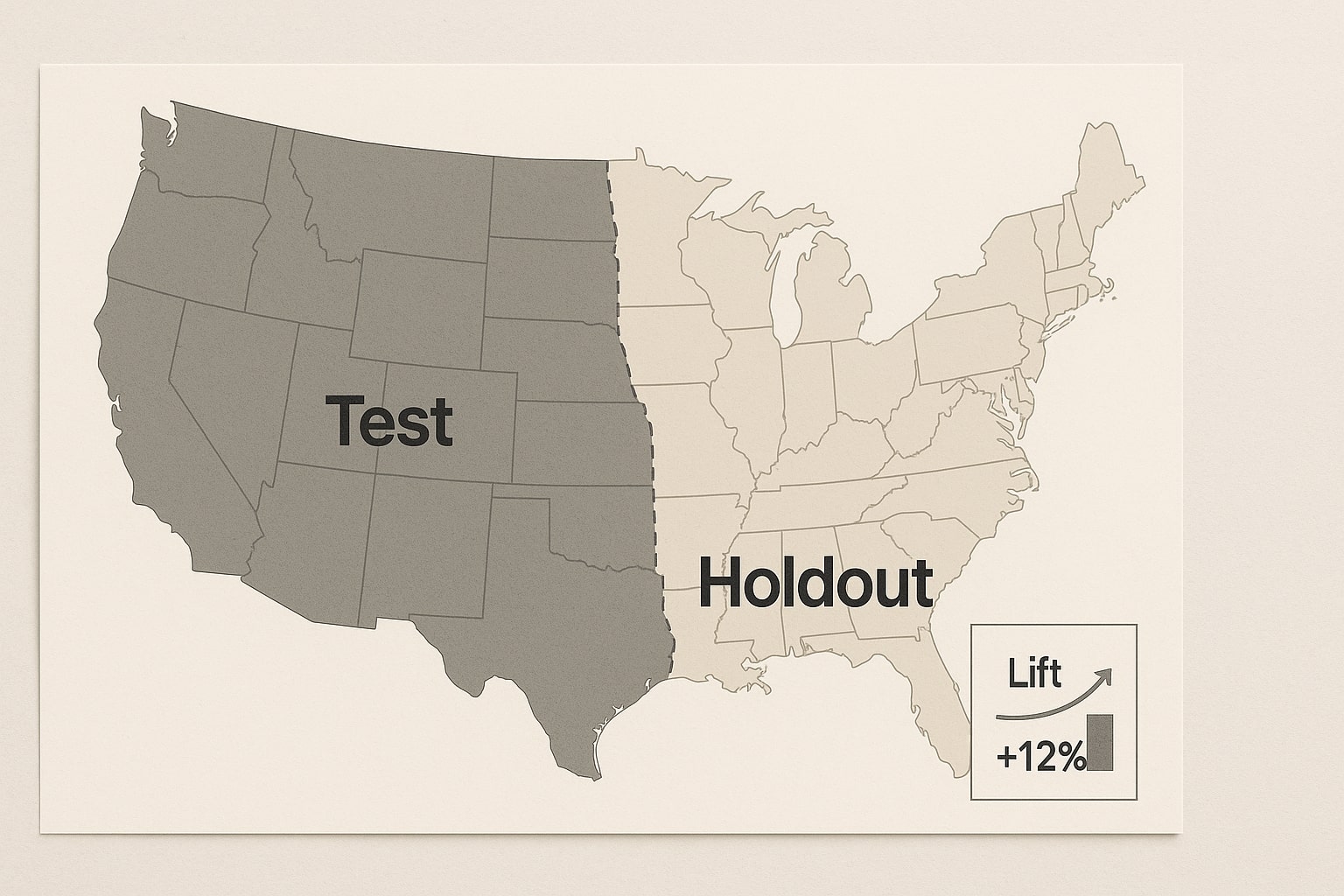 Incrementality test plan for Advantage Plus Sales