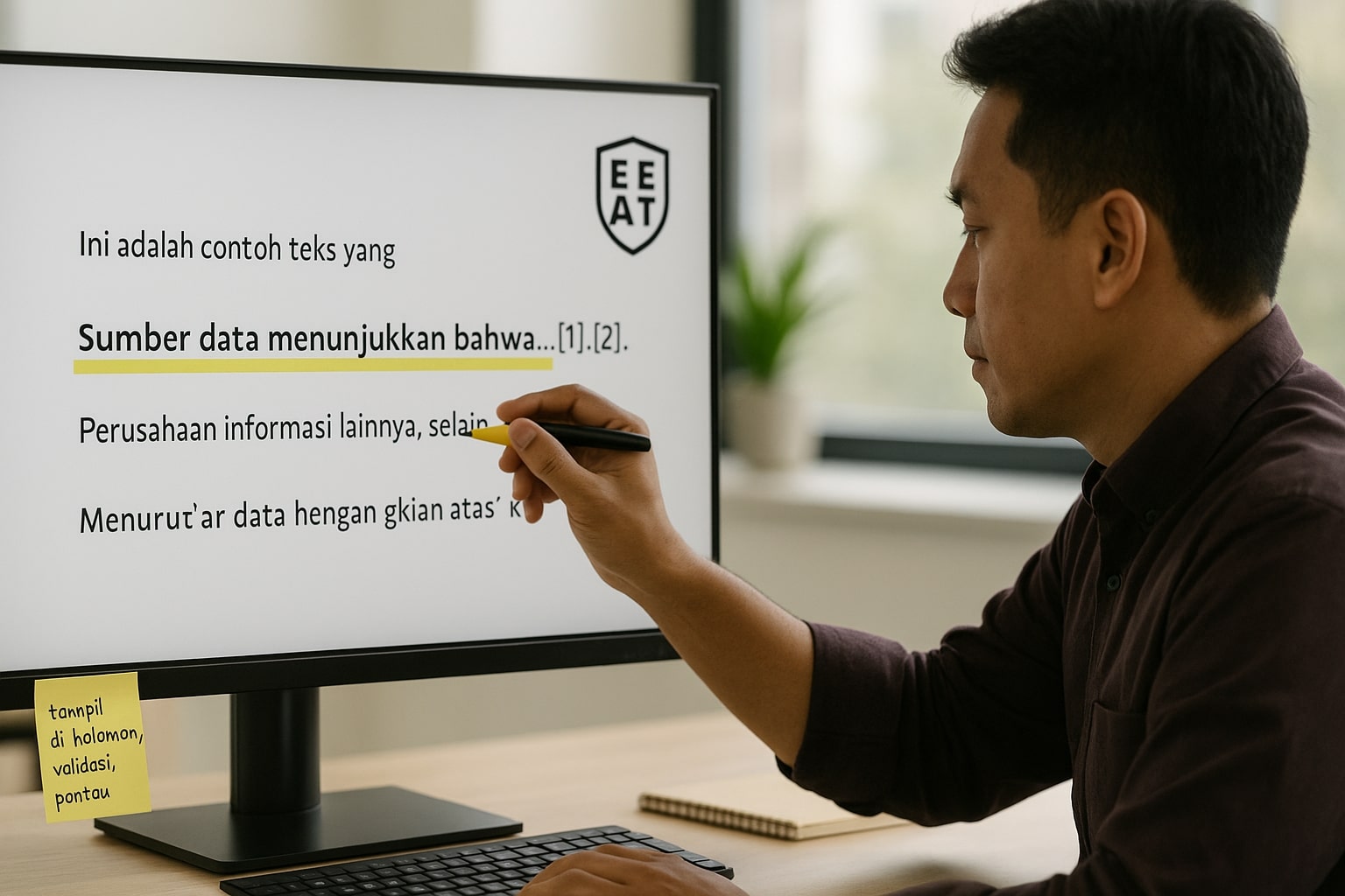 Sinyal kualitas E E A T untuk AI Mode