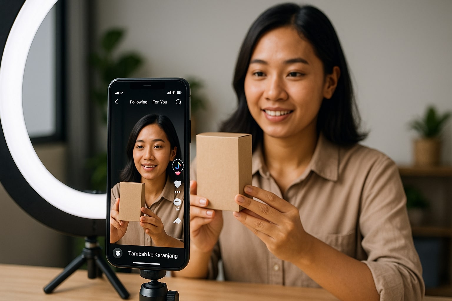 Konten pendek TikTok mendorong demand generation.