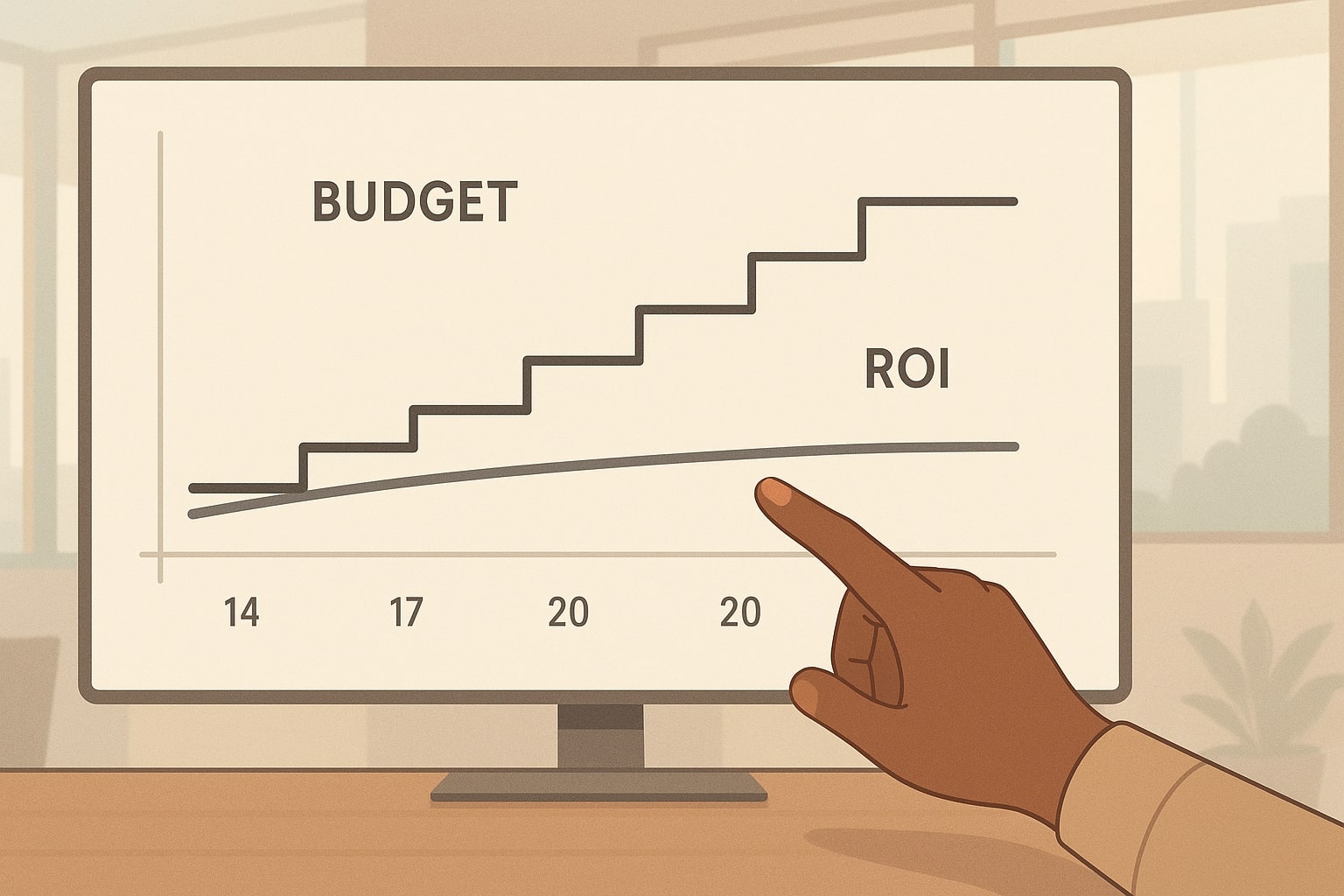 Strategi budget ladder dengan Target ROI agar ROAS stabil