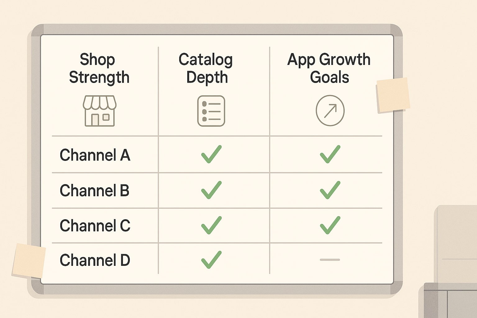 Decision matrix for choosing TikTok GMV Max or Meta Andromeda plus Lattice