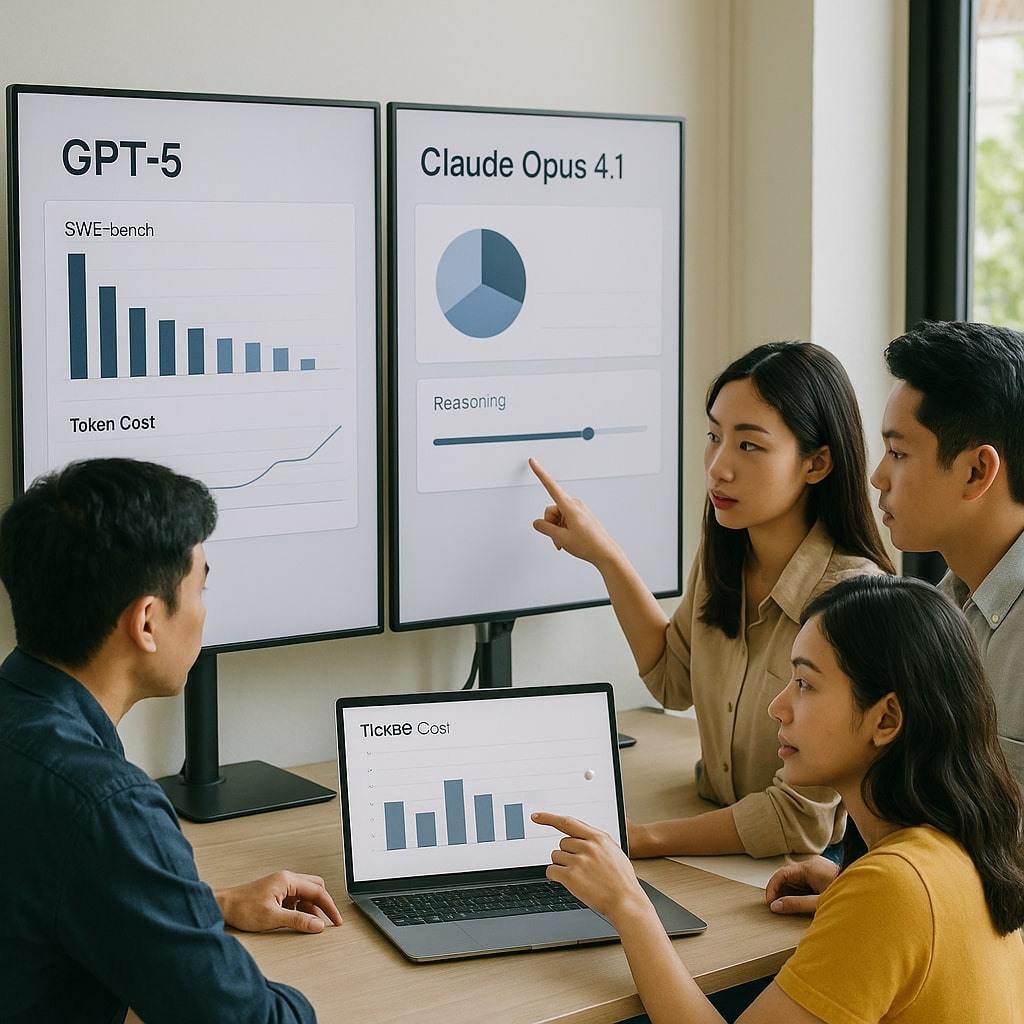 Claude Opus 4.1 vs GPT-5 in 2025: Reasoning, Speed, and Cost, The Winner Builders and Marketers Actually Feel