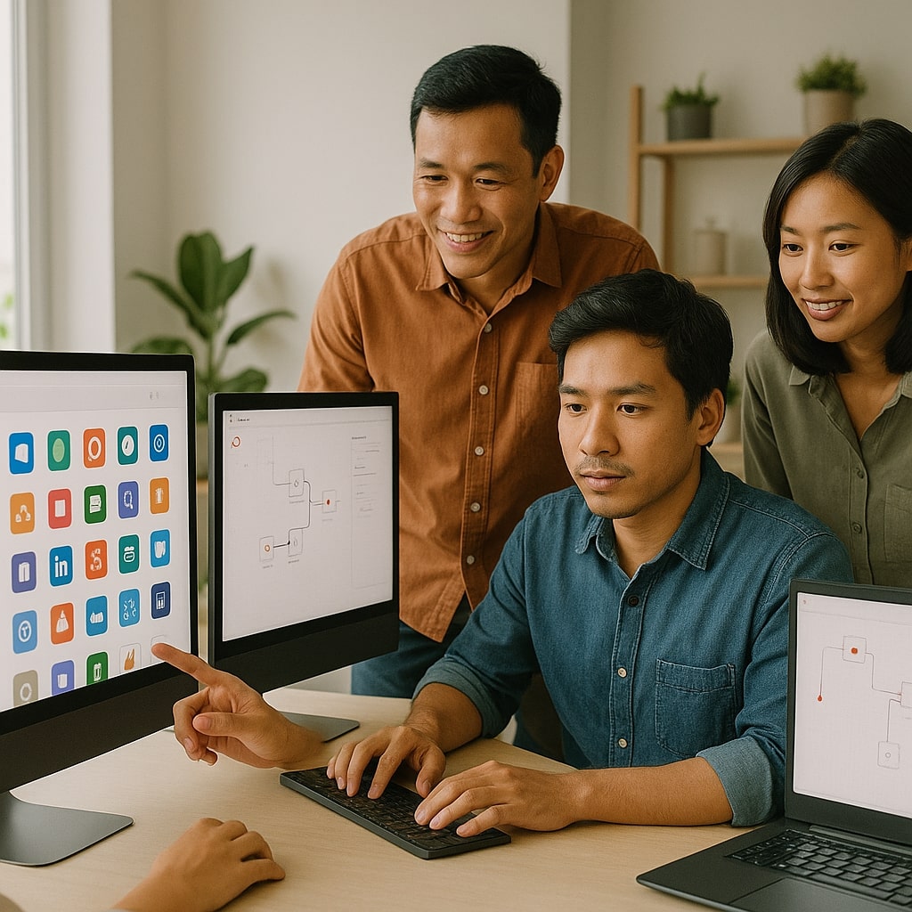 Gambaran umum n8n vs Zapier dan cara kerja otomatisasi modern