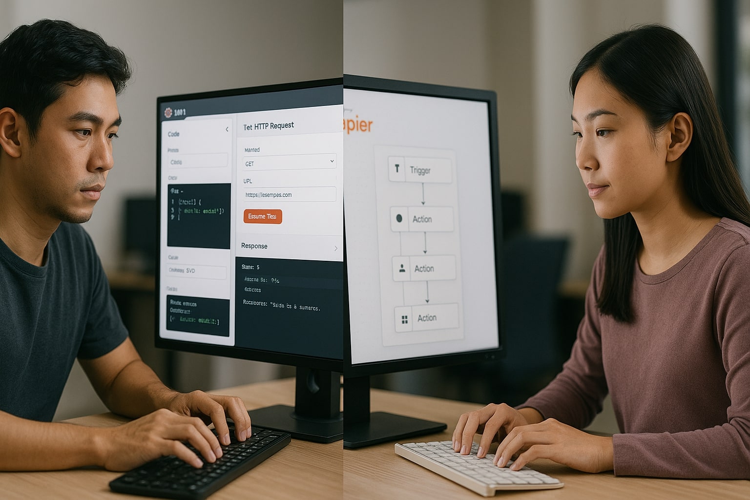 Kustomisasi dan pengalaman developer, n8n vs Zapier