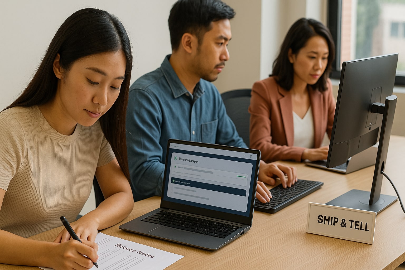 Coordinated workflow from code to comms.