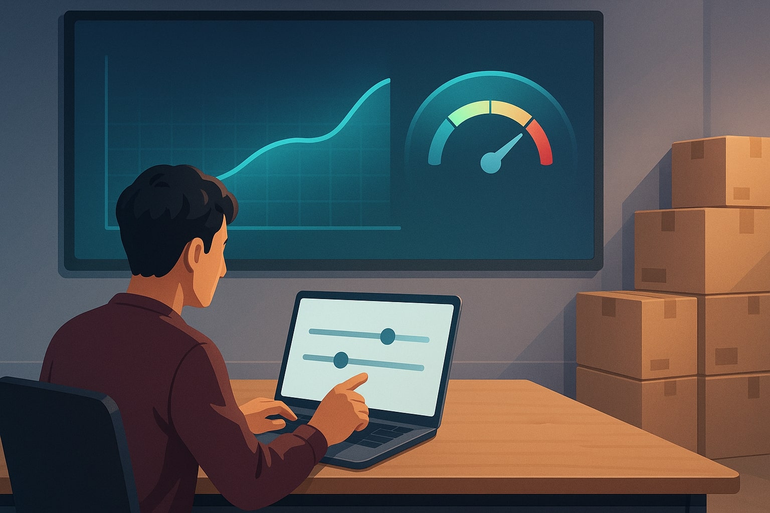Performance marketer tuning TikTok GMV Max budgets and ROAS for safe Black Friday scaling