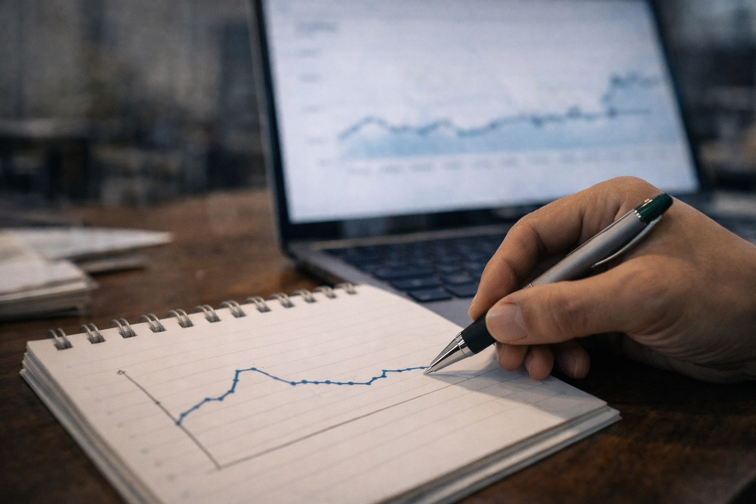 Indikator pemulihan trafik dan impresi setelah core update Google