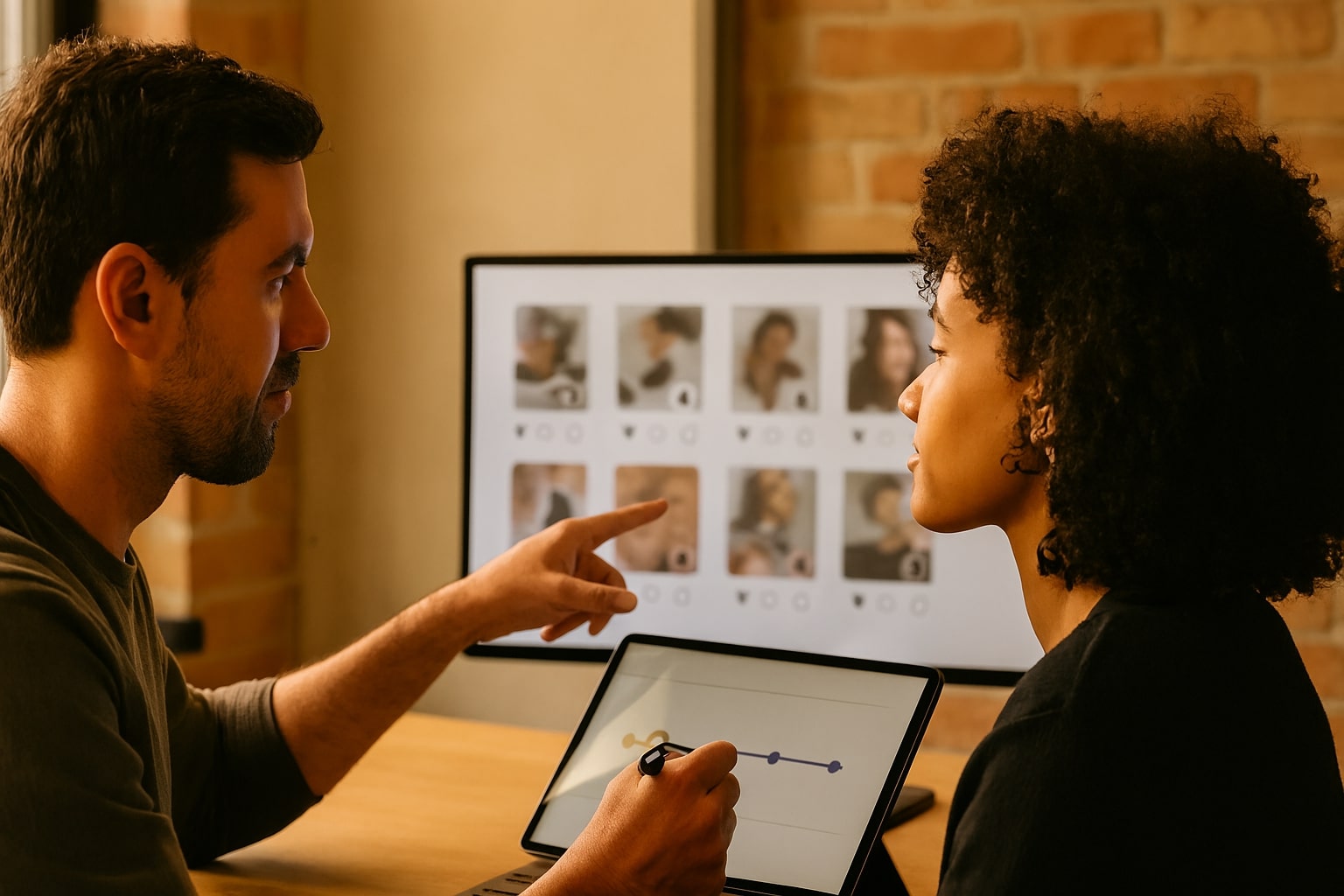 Brand manager selecting creator posts to scale as partnership ads in Ads Manager