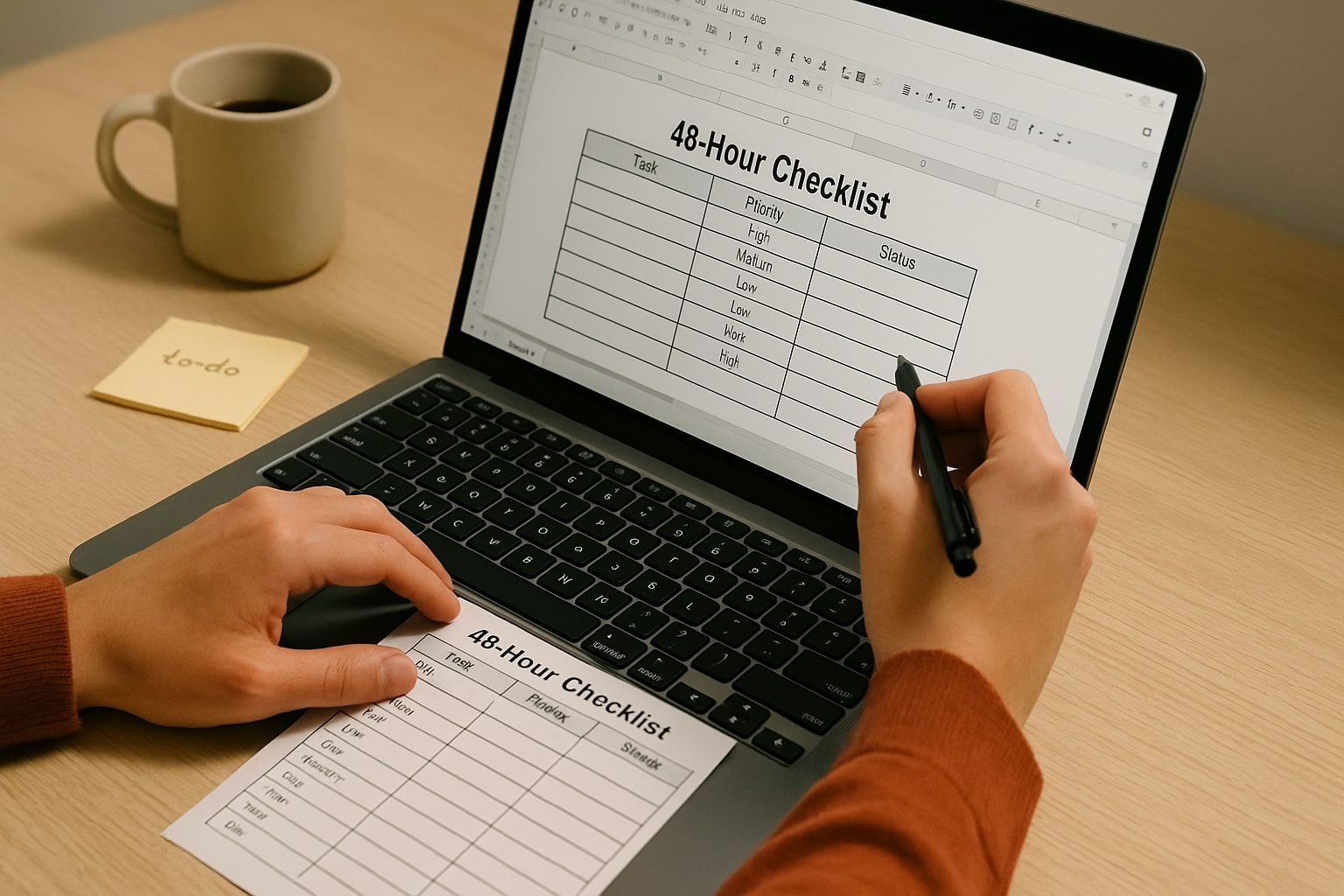 Template playbook 48 jam untuk Google December 2025 Core Update