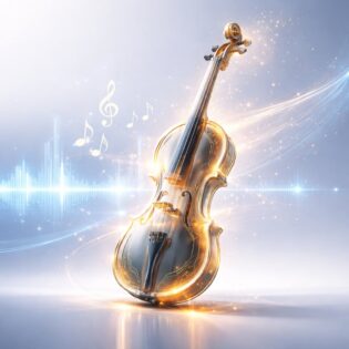 Visualisasi teknologi Google DeepMind Meet Lyria 3 untuk produksi musik AI