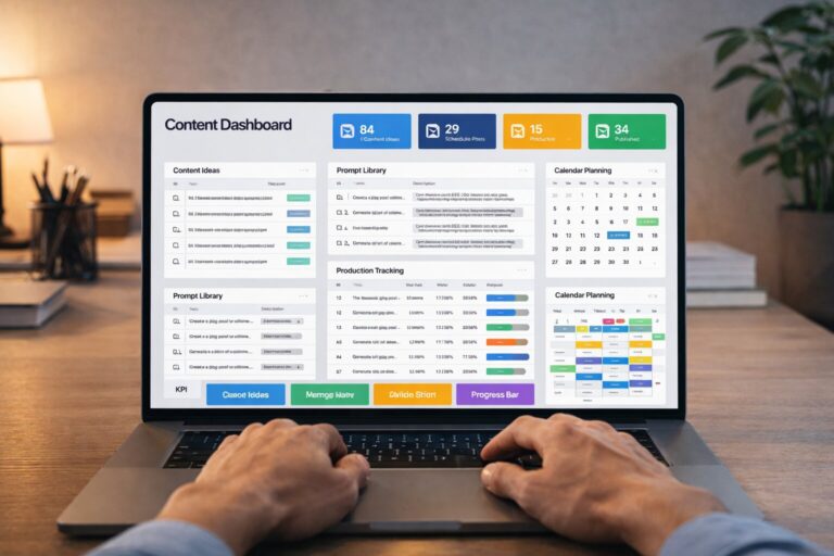 Visual Dashboard Ai Content