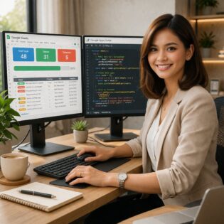 Tutorial membuat dashboard tracking proyek otomatis dengan Google Apps Script dan Google Sheets