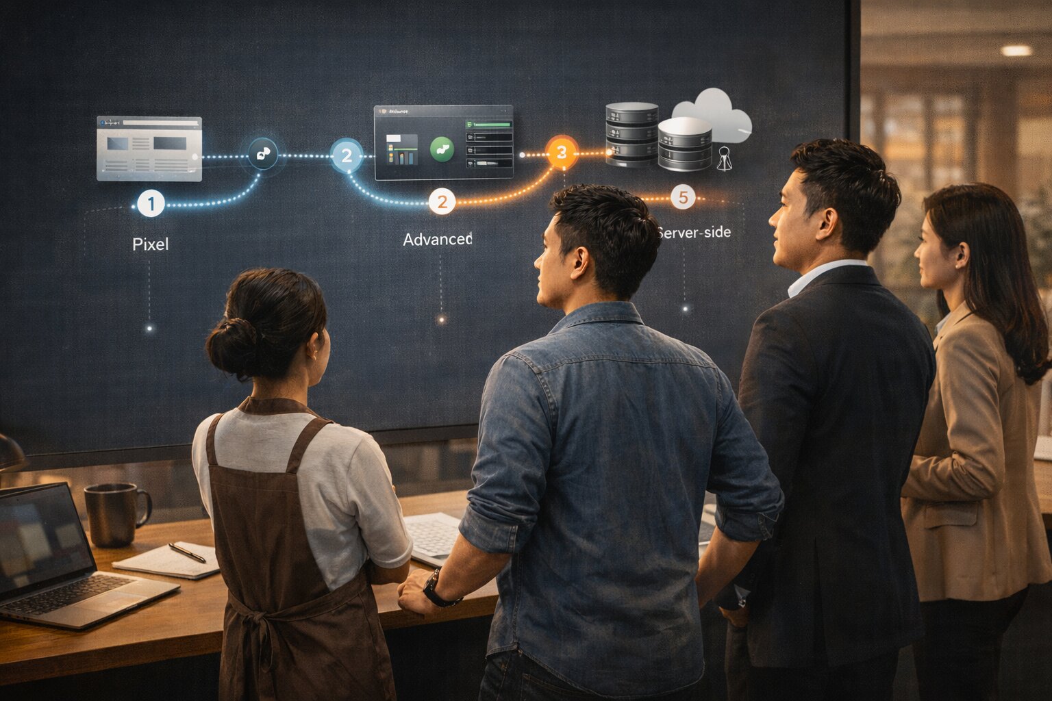 Ilustrasi masalah tracking TikTok seperti event ganda dan data purchase yang tidak akurat