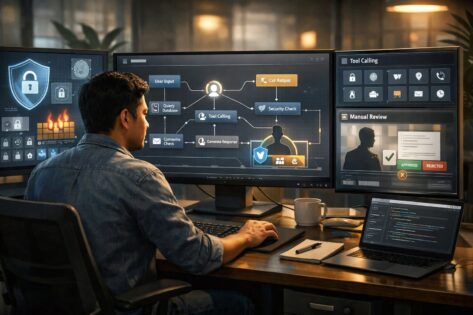Build AI Agent Gemma 4 dengan guardrail, permission, dan review manual