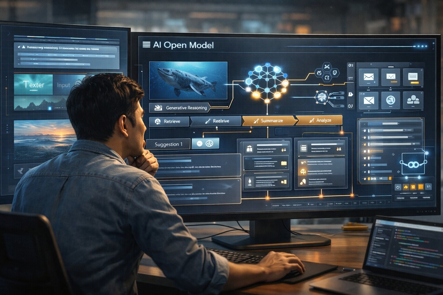Gemma 4 sebagai Google AI open model untuk workflow AI modern