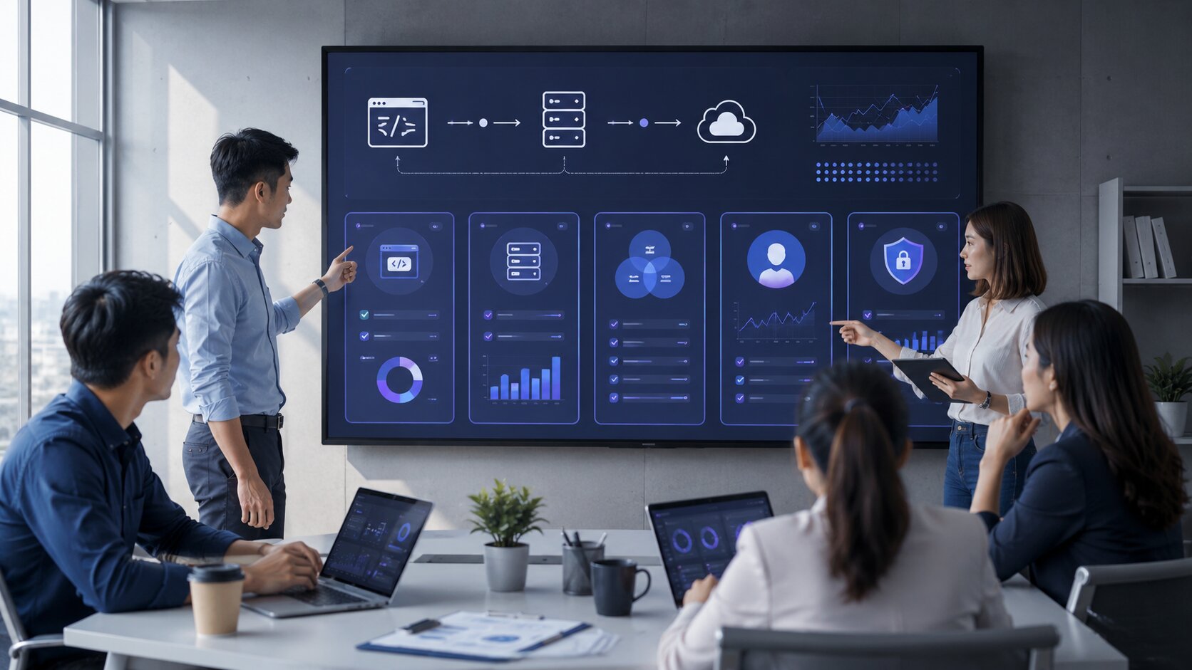 Marketing team reviewing Meta Pixel and Conversions API audit snapshot in 2026