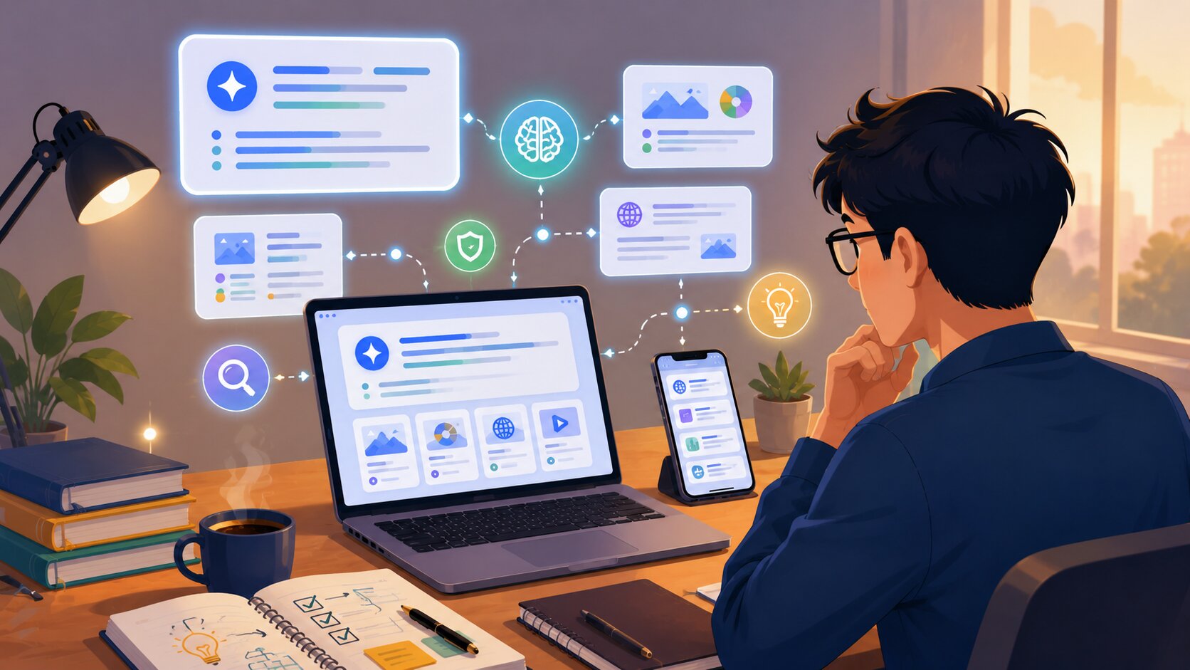 Cara membaca informasi di era Google Search AI