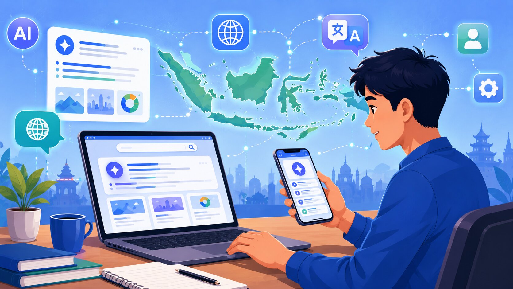 Google AI Mode Indonesia dan AI Overview di Indonesia